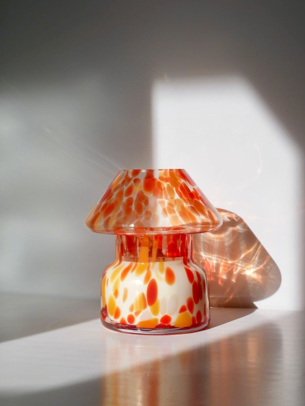 Lampă parfumată XXL - Portocaliu mixed