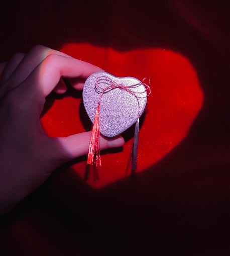 MărțIZșor inimă argintie 20ml