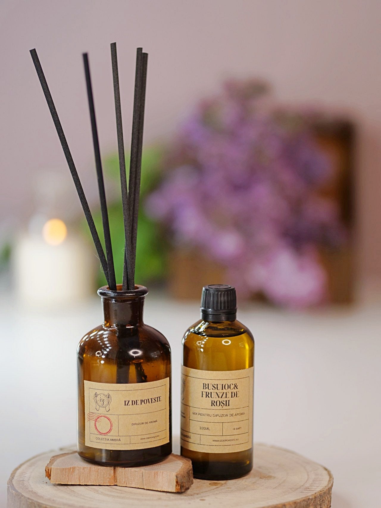 Difuzor parfumat + bețe 100ml
